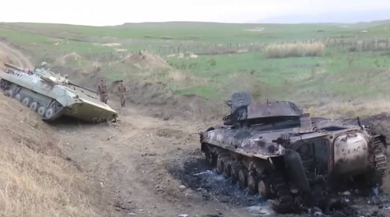 The first day of fighting in Karabakh: both sides of the conflict posted footage of the clashes