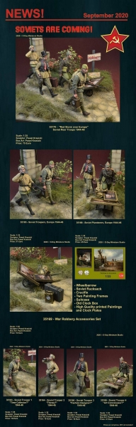 A Polish company has released a series of figures of Soviet soldiers in the form of marauders
