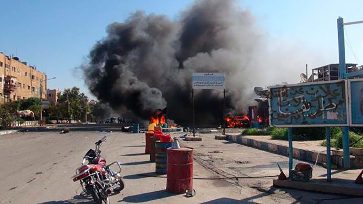 Noticias de Siria 1 Septiembre 16.30: взрыв мотоцикла произошел в городе Сулук в Ракке
