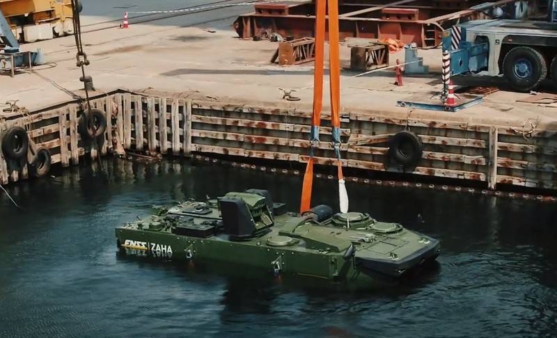 En Internet apareció un vídeo de las pruebas del nuevo vehículo blindado turco ZAHA.