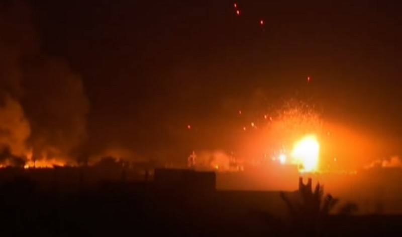 En Siria, se nombró el objetivo del ataque aéreo nocturno de Israel