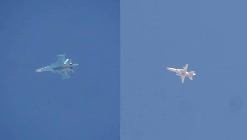 ВКС России проводят крупную операцию в Идлибе: бомбардировщики прикрываются истребителями Су-35
