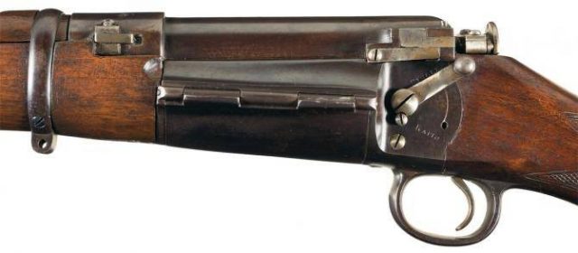 History of weapons: Savage rifle with rotary magazine 