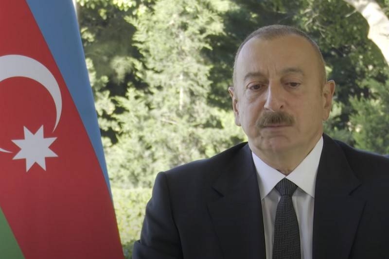 Aliyev accused the Russian base in Gyumri of supplying weapons to the Armenian army