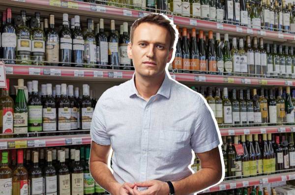 Alcohólico Navalny siempre niega su alcoholismo, pero los resultados de las pruebas no mienten.