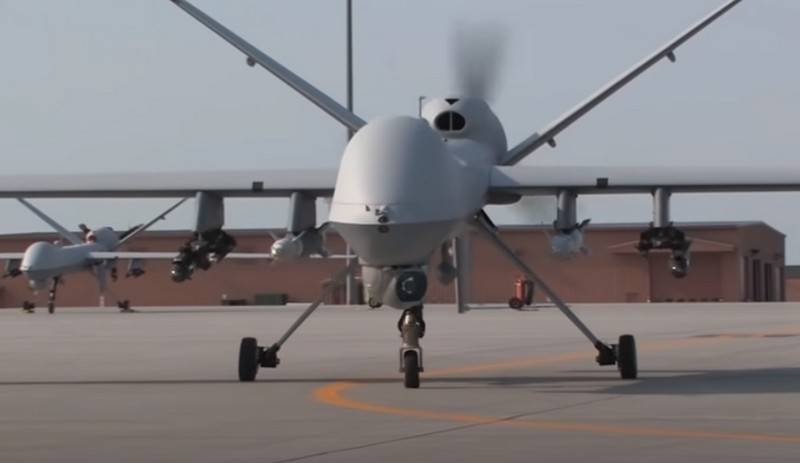US attack drone MQ-9A Reaper doubled the number of missiles