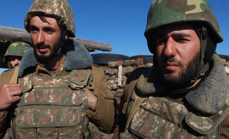 La partie arménienne a montré les positions des gardes-frontières d'Artsakh et la destruction des véhicules blindés azerbaïdjanais