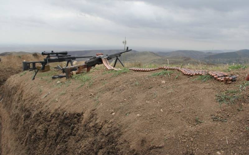 Азербайджан показал применение РСЗО по армянским позициям на Губадлинском направлении