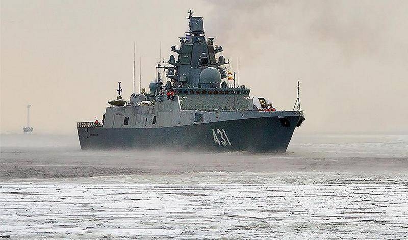 Frigate «Admiral Kasatonov» tested a new anti-submarine missile in the Barents Sea