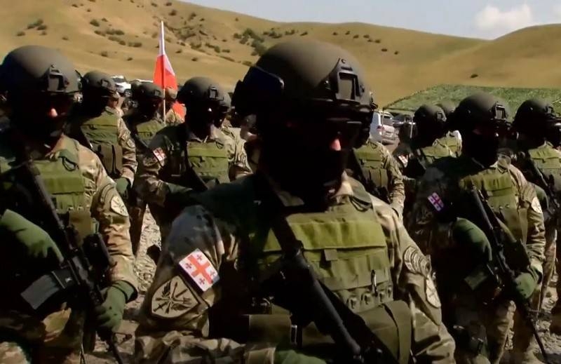 Грузинская армия начала перевооружение на оружие стандарта НАТО