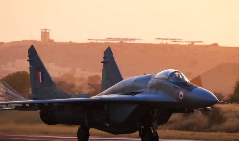 «The MiG-29 is perfectly ready for use in the harshest conditions» - Indian pilot on patrol in the Chinese border area