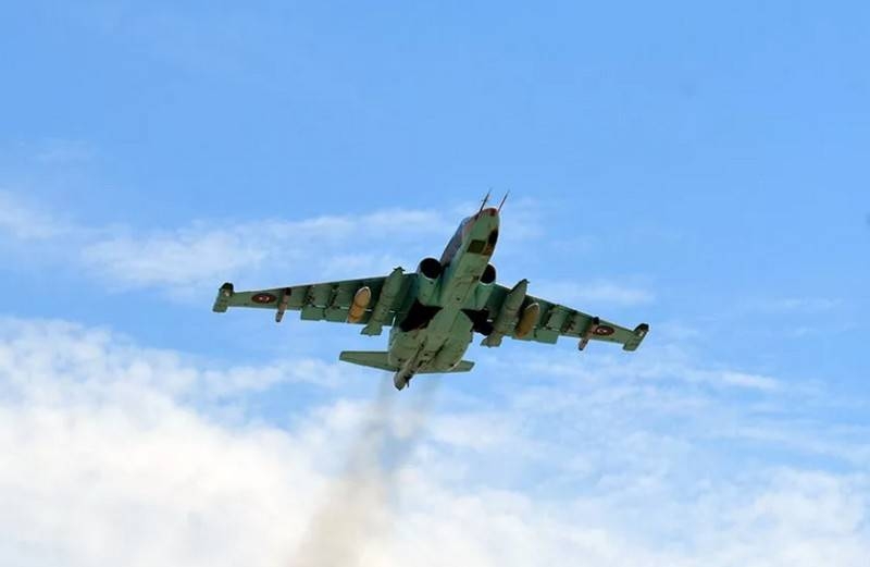 Минобороны Армении заявляет об очередном сбитом Су-25 ВВС Азербайджана