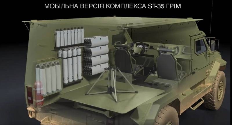 The newest kamikaze shock drone ST-35 was presented in Ukraine «Thunder»
