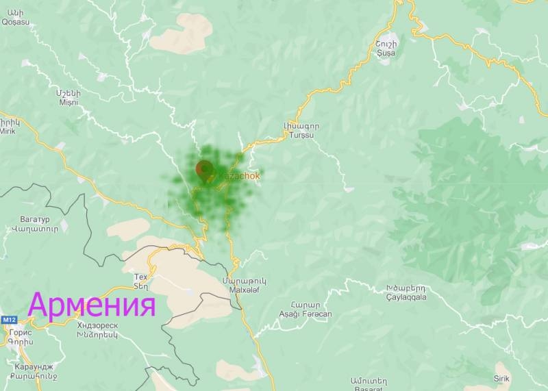 MLRS shelling of the road in the Berdzor area: danger of military blockade looms over Nagorno-Karabakh