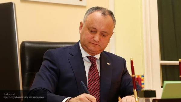 Президент Молдавии назвал главное достижение своей политики