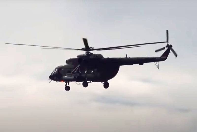 塞尔维亚的战术演习: 显示, 直升机如何用 9M14M 导弹击中目标 «小姑娘»