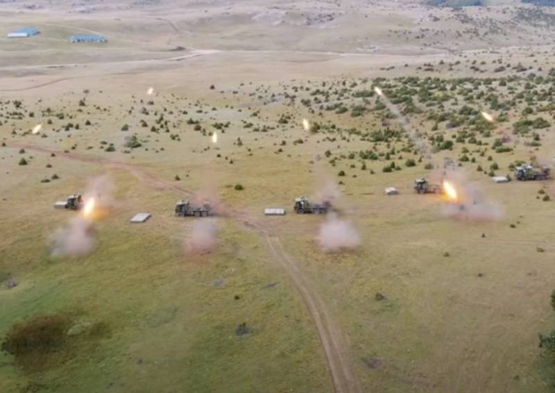 Tactical exercise in Serbia: shown, как вертолёты поражают цели ракетами 9М14М «baby»