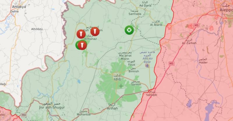 Le camp d'entraînement d'Idlib, près des frontières turques, a cessé d'exister: Opération des forces aérospatiales russes contre des militants en Syrie