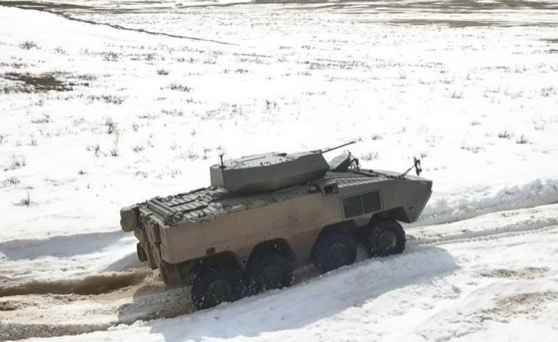 Турция предложила Казахстану боевую колёсную машину «Weapon» 8X8