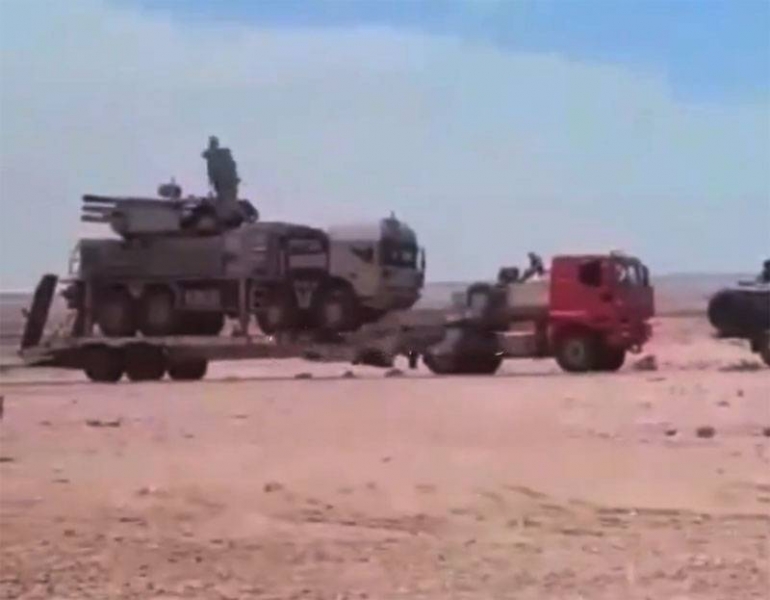 «In combat condition, but on autoplatform»: work ZRPK «shell» in Libya discussed on the net