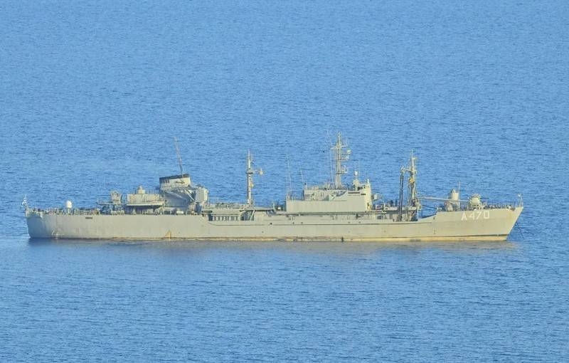 Otro grupo de barcos de la OTAN que busca minas entró en el Mar Negro