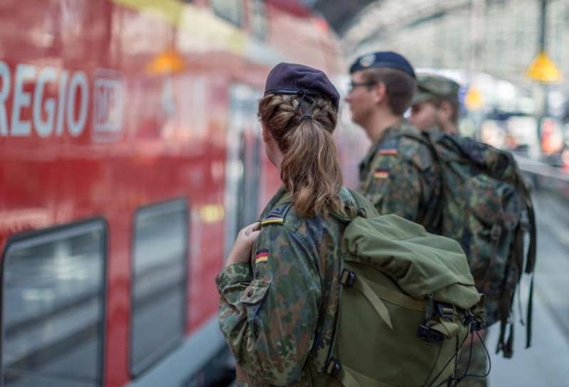 The German army has seen an increase in the number of underage soldiers