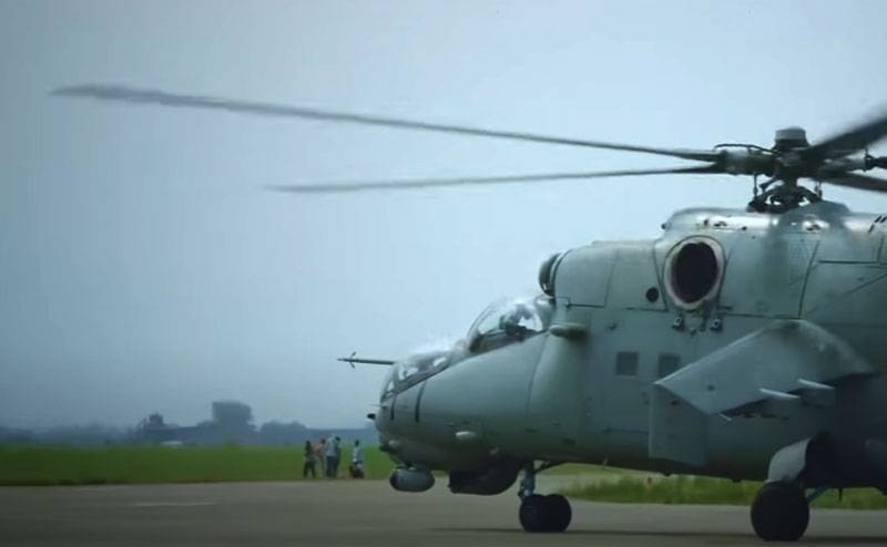 В НКР заявили о первом применении ВС Азербайджана ударных вертолётов