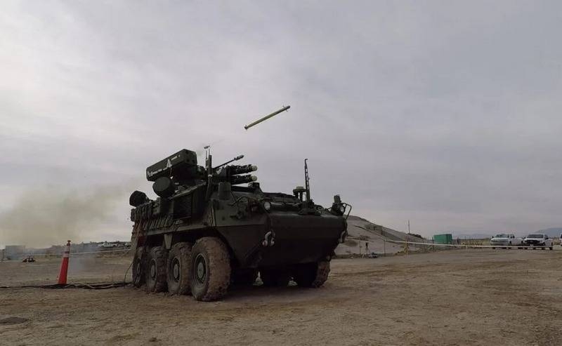 A video of tests of the American maneuverable air defense system IM-SHORAD appeared on the web