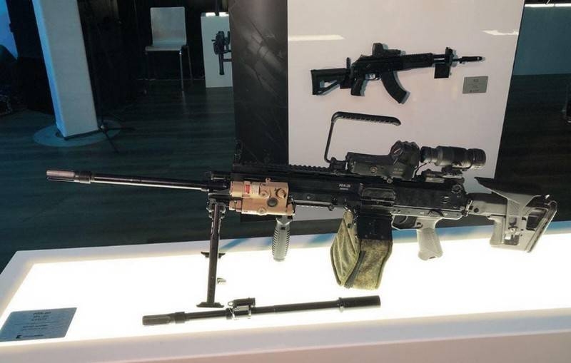 Un video de la nueva ametralladora ligera Kalashnikov RPL-20 apareció en la Web
