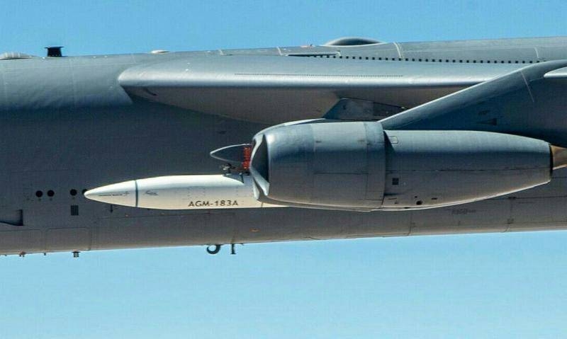 В США раскрыли характеристики гиперзвуковой ракеты AGM-183A ARRW
