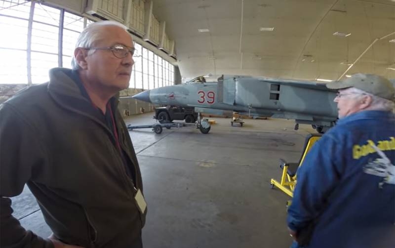American pilots talked about piloting Soviet MiG fighters as part of a secret squadron of Red Eagles