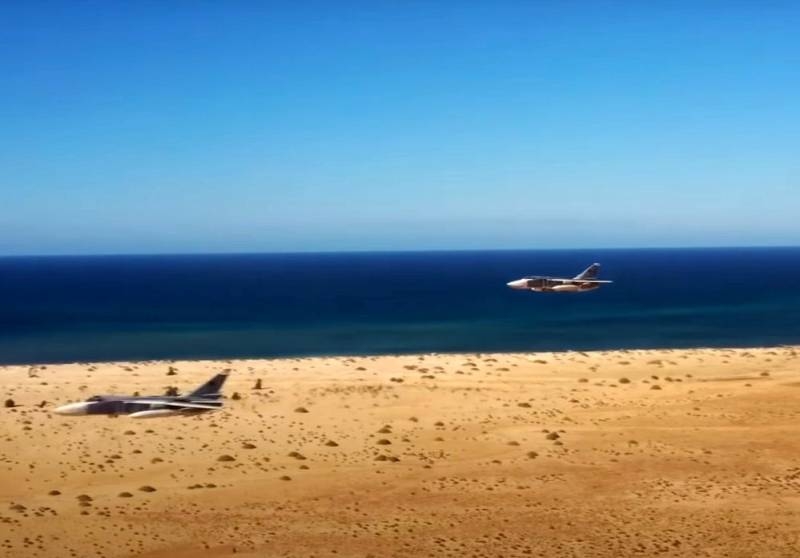 Les bombardiers Su-24 en Libye ont été filmés et ont attiré l'attention des médias américains