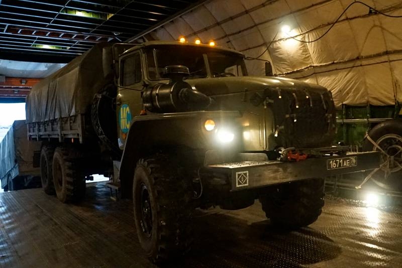 Garrisons from which Russian equipment was delivered to Karabakh: peacekeeping mission logistics
