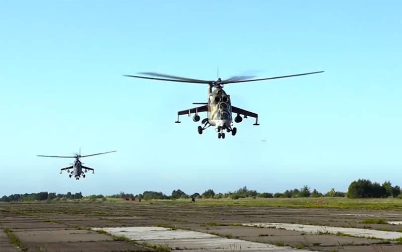 I-8, Mi-24 and BPLA: reported on the aviation segment of the Russian peacekeeping mission in Karabakh
