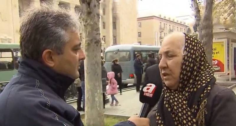 «Мы доверяем турецкому, а не русскому солдату»: из опроса турецким журналистом жителей азербайджанской Гянджи