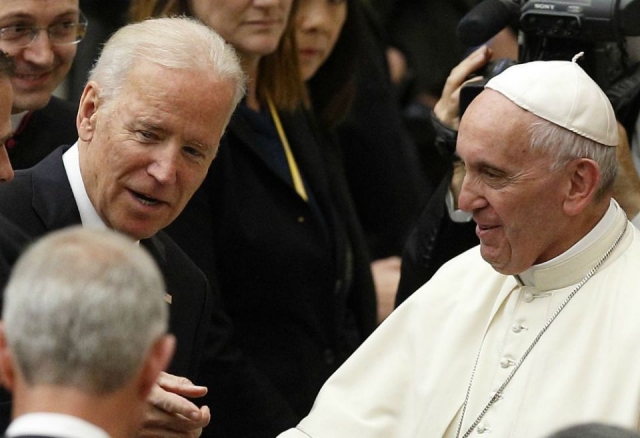 Pope Francis blesses Biden for the kingdom