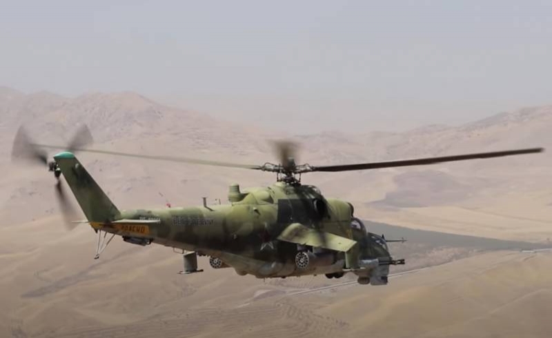 Подтверждаются данные о нанесении удара по российскому вертолёту Ми-24 над Арменией