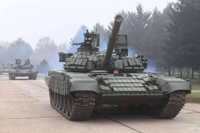 Сербия поблагодарила Россию за переданные танки T-72MC «Белый орёл»