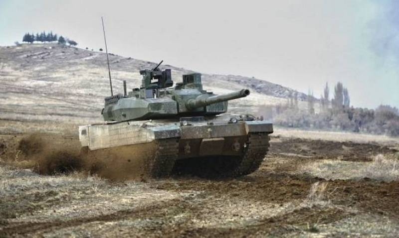 Турецкий танк «阿尔泰» застрял в трясине технологических проблем