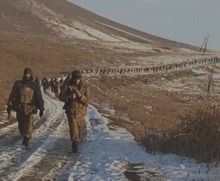 Армянские военные выведены из окружения в районе Хцаберда при помощи российских миротворцев