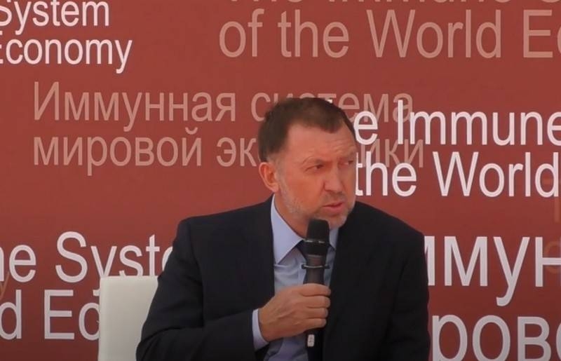 Дерипаска намекнул на необходимость судить Навального за измену Родине