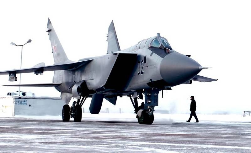 Модернизированный МиГ-31БМ пополнил состав морской авиации ТОФ