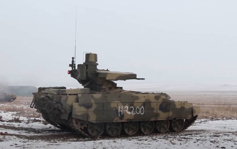 «Will not protect tanks from air strikes»: Belgian press on the role of BMPT «Terminator» Field paint