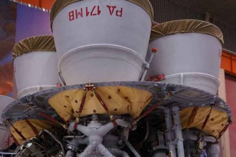 ONG «Energomash» провело первые огневые испытания ракетного двигателя РД-171МВ