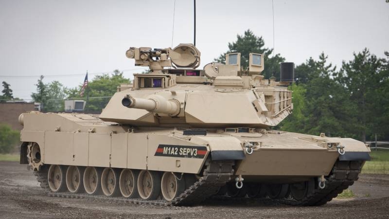 Пентагон потратит около 5 млрд долларов на закупку танков M1A2 SEPv3 Abrams