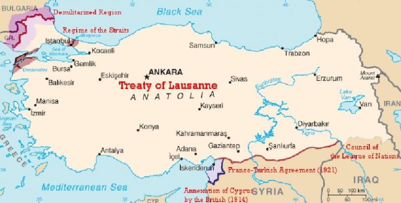 Greek Press: Turkey wants to change the Lausanne Treaty from 1923 years of Turkish-Greek maritime borders