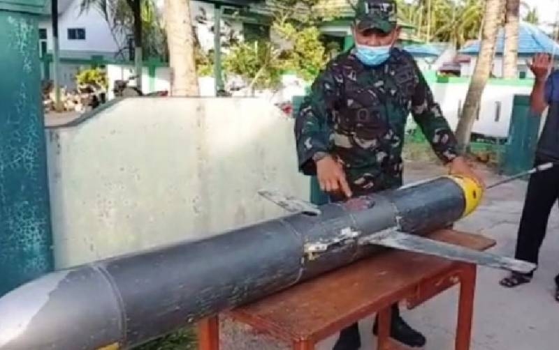 Chinese Navy underwater drone allegedly caught by Indonesian fisherman
