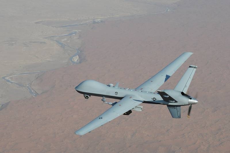 American UAV MQ-9 Reaper stationed in Romania on a permanent basis