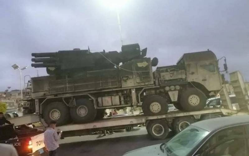 prensa británica: США захватили в Ливии зенитный комплекс «Pantalonesir-S1»