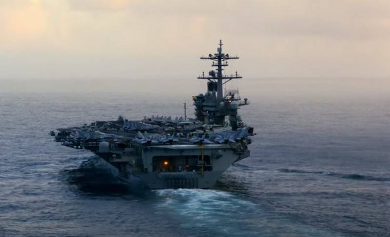 «Для обеспечения свободы мореплавания»: Porte-avions américain envoyé en mer de Chine méridionale